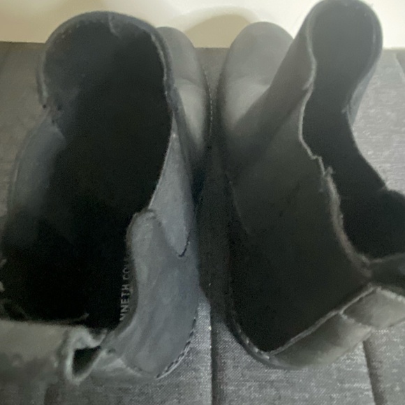 Kenneth Cole Mens Black Faux Leather New Age Chelsea Ankle Boot- Sz-10.5 - Picture 11 of 15